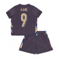 England Harry Kane #9 Fußballbekleidung Auswärtstrikot Kinder EM 2024 Kurzarm (+ kurze hosen)